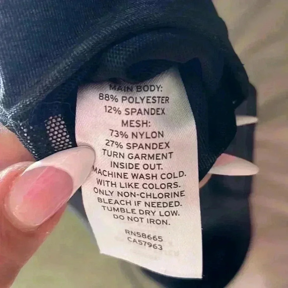 Zella Long Leggings with Mesh Leg Design‎ - Picture 9 of 9